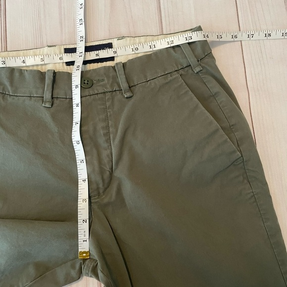 Abercrombie & Fitch Athletic Skinny Stretch Chino Pants Men’s 28x28 Army Green - Picture 11 of 13